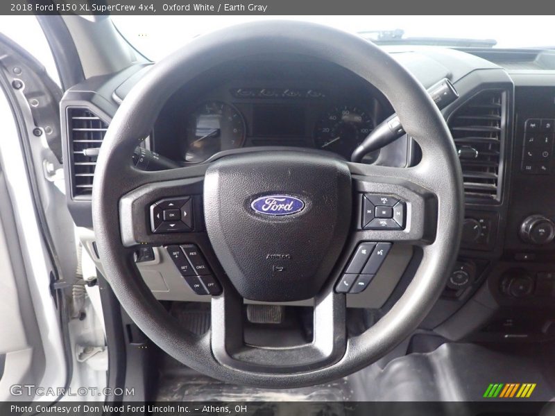 Oxford White / Earth Gray 2018 Ford F150 XL SuperCrew 4x4