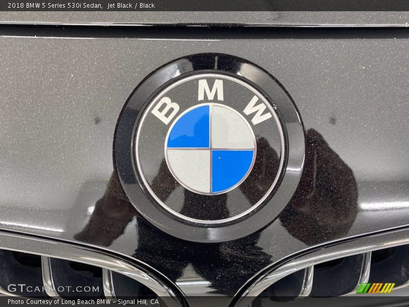 Jet Black / Black 2018 BMW 5 Series 530i Sedan