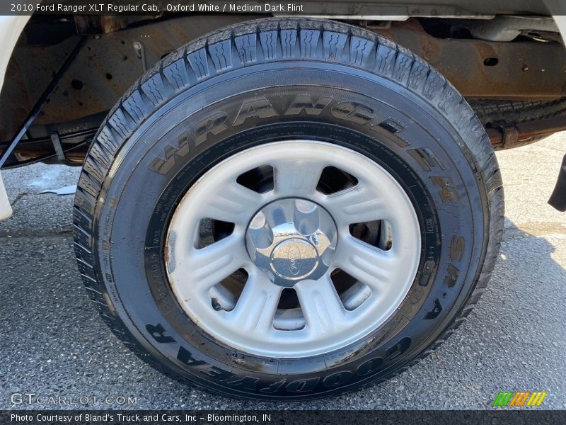 Oxford White / Medium Dark Flint 2010 Ford Ranger XLT Regular Cab