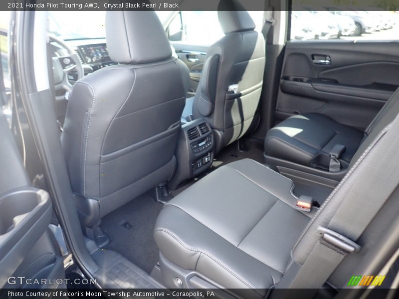 Crystal Black Pearl / Black 2021 Honda Pilot Touring AWD
