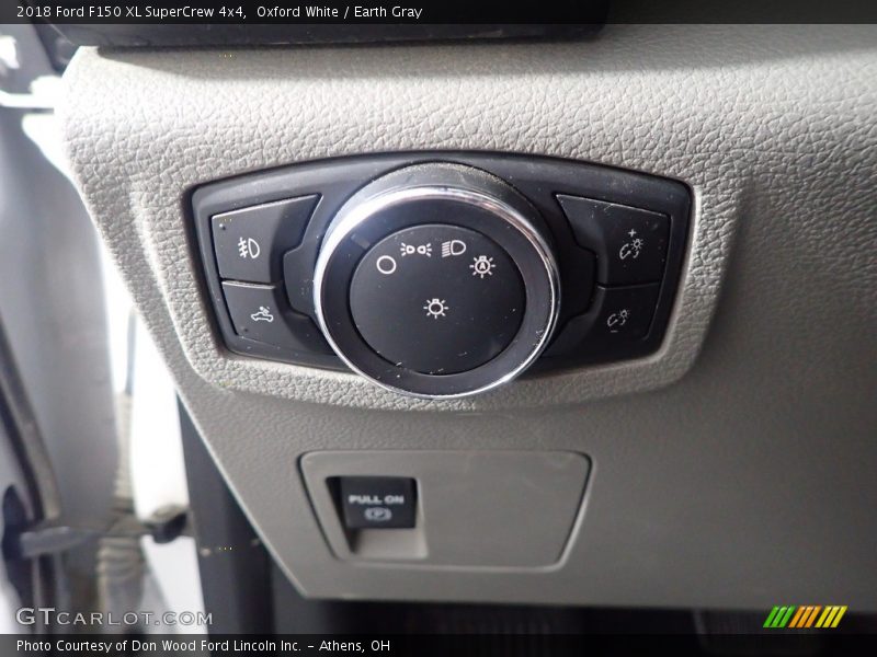 Oxford White / Earth Gray 2018 Ford F150 XL SuperCrew 4x4