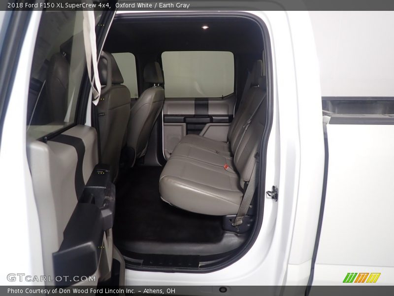Oxford White / Earth Gray 2018 Ford F150 XL SuperCrew 4x4