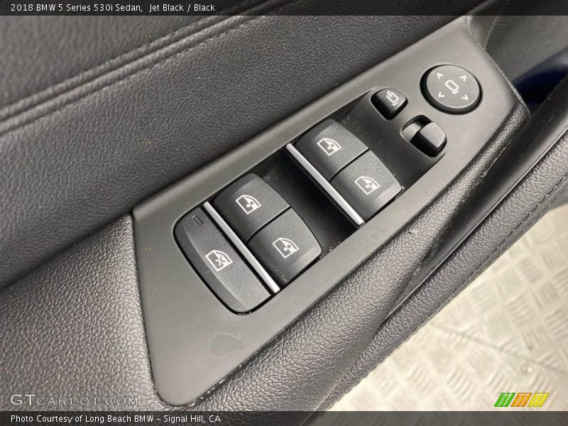Jet Black / Black 2018 BMW 5 Series 530i Sedan