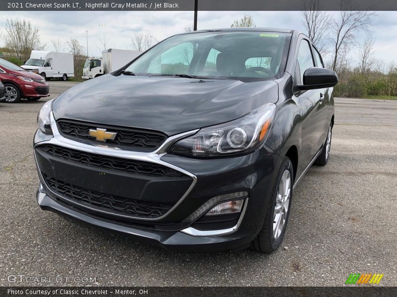 Nightfall Gray Metallic / Jet Black 2021 Chevrolet Spark LT