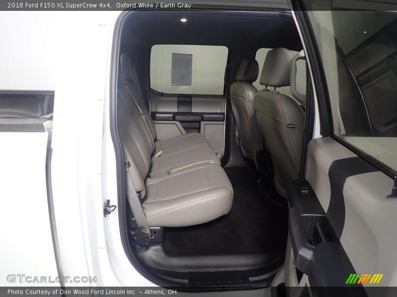 Oxford White / Earth Gray 2018 Ford F150 XL SuperCrew 4x4