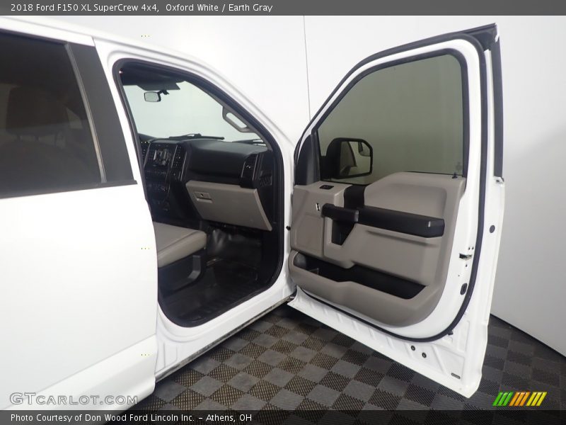 Oxford White / Earth Gray 2018 Ford F150 XL SuperCrew 4x4