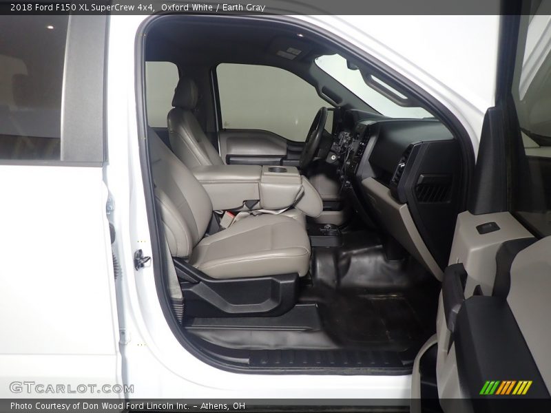 Oxford White / Earth Gray 2018 Ford F150 XL SuperCrew 4x4