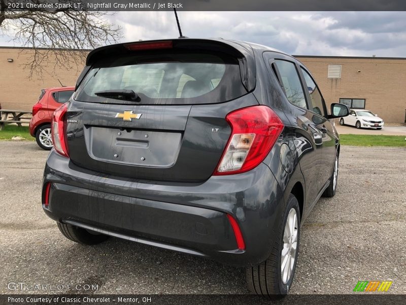 Nightfall Gray Metallic / Jet Black 2021 Chevrolet Spark LT