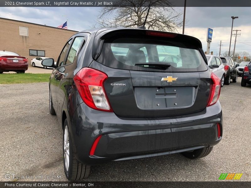 Nightfall Gray Metallic / Jet Black 2021 Chevrolet Spark LT