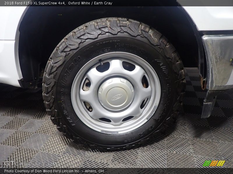 Oxford White / Earth Gray 2018 Ford F150 XL SuperCrew 4x4