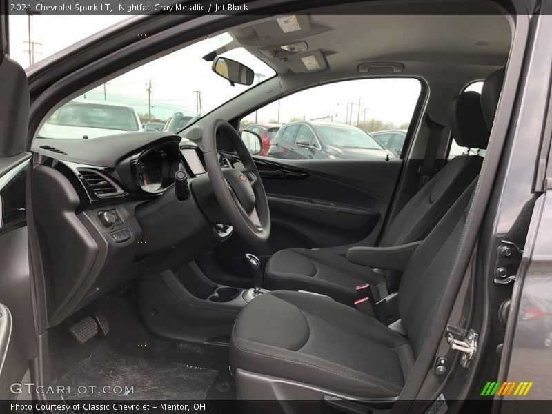 Nightfall Gray Metallic / Jet Black 2021 Chevrolet Spark LT