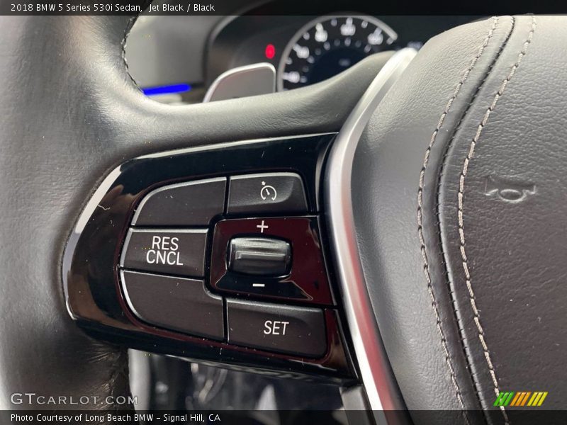 Jet Black / Black 2018 BMW 5 Series 530i Sedan