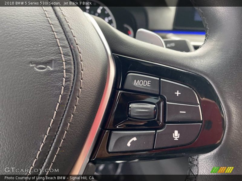 Jet Black / Black 2018 BMW 5 Series 530i Sedan