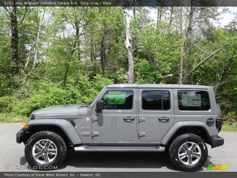  2021 Wrangler Unlimited Sahara 4x4 Sting-Gray