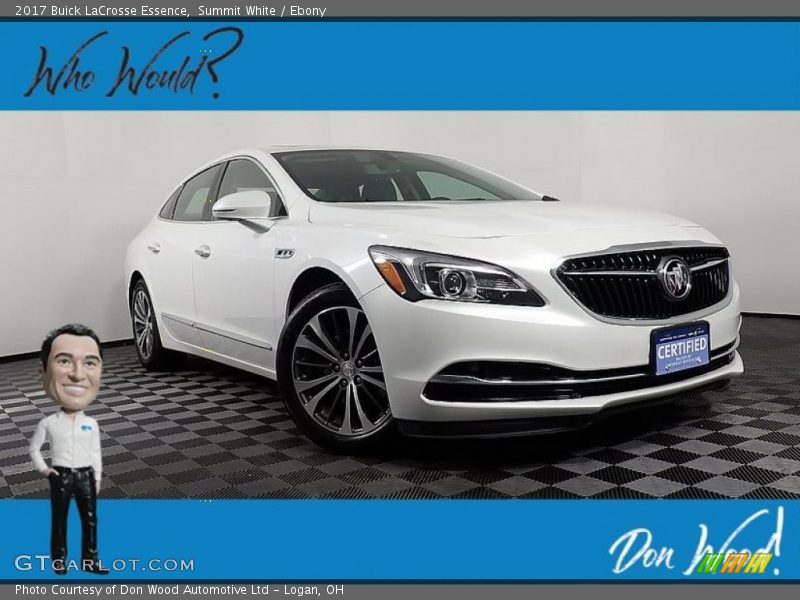 Summit White / Ebony 2017 Buick LaCrosse Essence