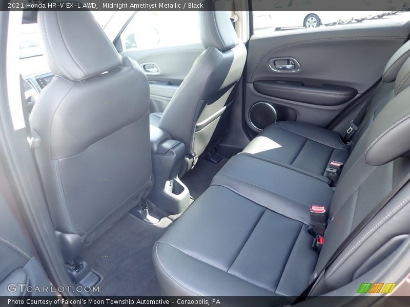 Midnight Amethyst Metallic / Black 2021 Honda HR-V EX-L AWD