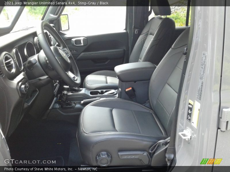 Sting-Gray / Black 2021 Jeep Wrangler Unlimited Sahara 4x4