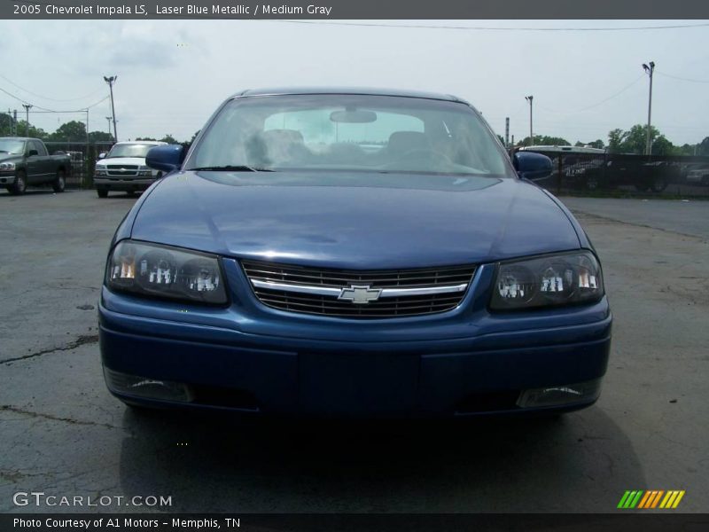 Laser Blue Metallic / Medium Gray 2005 Chevrolet Impala LS