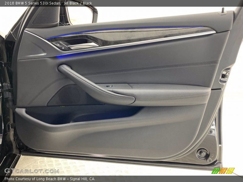 Jet Black / Black 2018 BMW 5 Series 530i Sedan