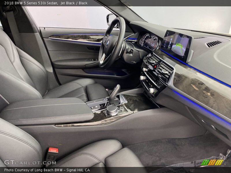Jet Black / Black 2018 BMW 5 Series 530i Sedan