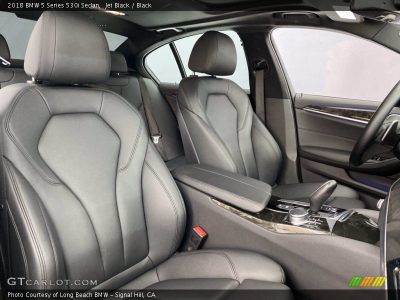 Jet Black / Black 2018 BMW 5 Series 530i Sedan
