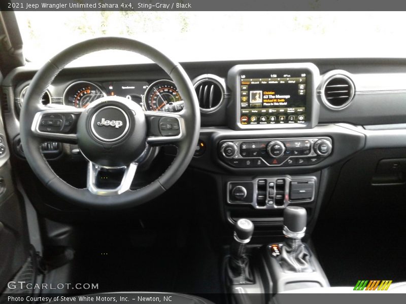 Sting-Gray / Black 2021 Jeep Wrangler Unlimited Sahara 4x4