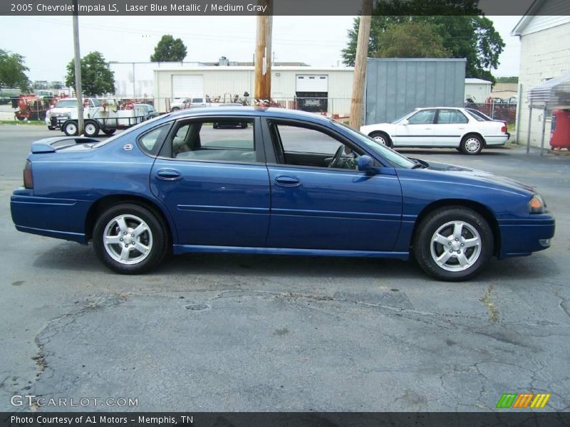 Laser Blue Metallic / Medium Gray 2005 Chevrolet Impala LS