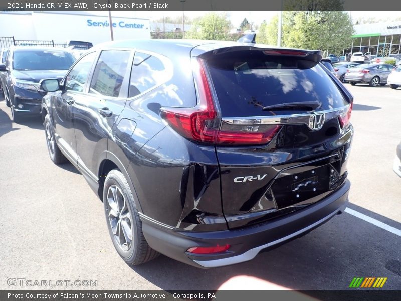 Crystal Black Pearl / Black 2021 Honda CR-V EX AWD
