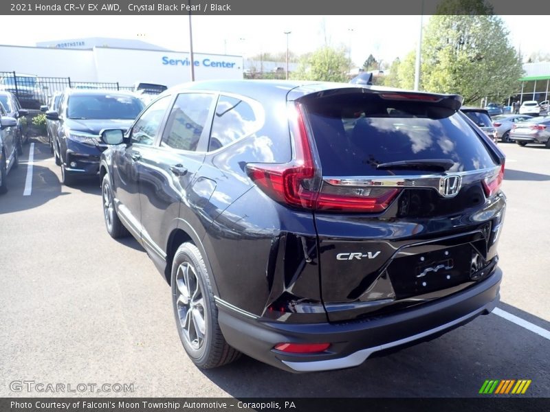 Crystal Black Pearl / Black 2021 Honda CR-V EX AWD