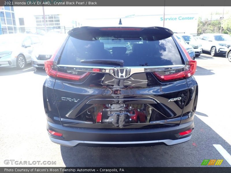 Crystal Black Pearl / Black 2021 Honda CR-V EX AWD