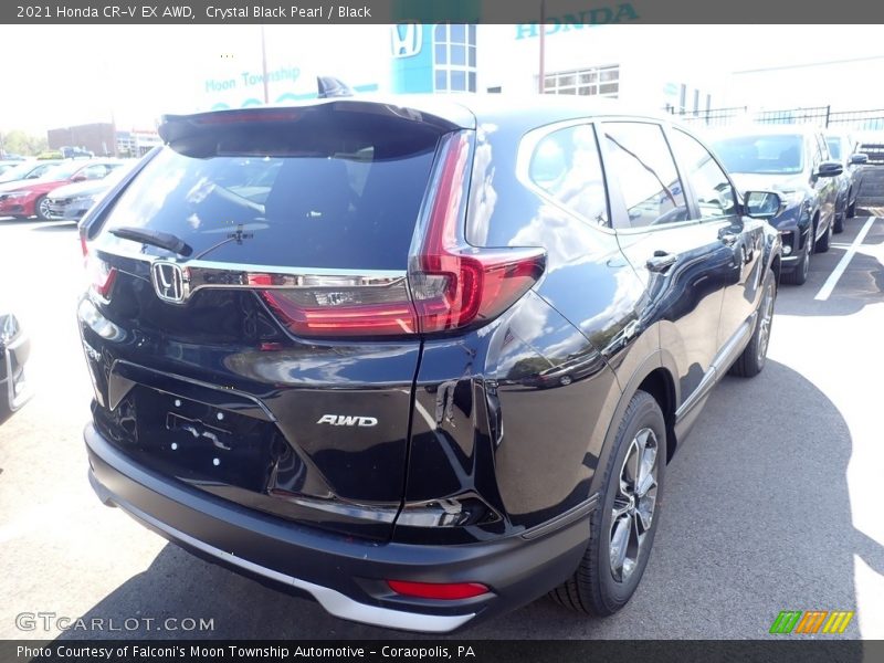 Crystal Black Pearl / Black 2021 Honda CR-V EX AWD