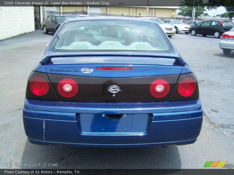 Laser Blue Metallic / Medium Gray 2005 Chevrolet Impala LS