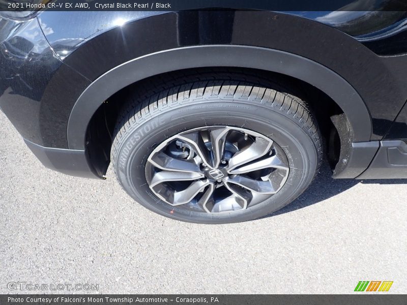 Crystal Black Pearl / Black 2021 Honda CR-V EX AWD