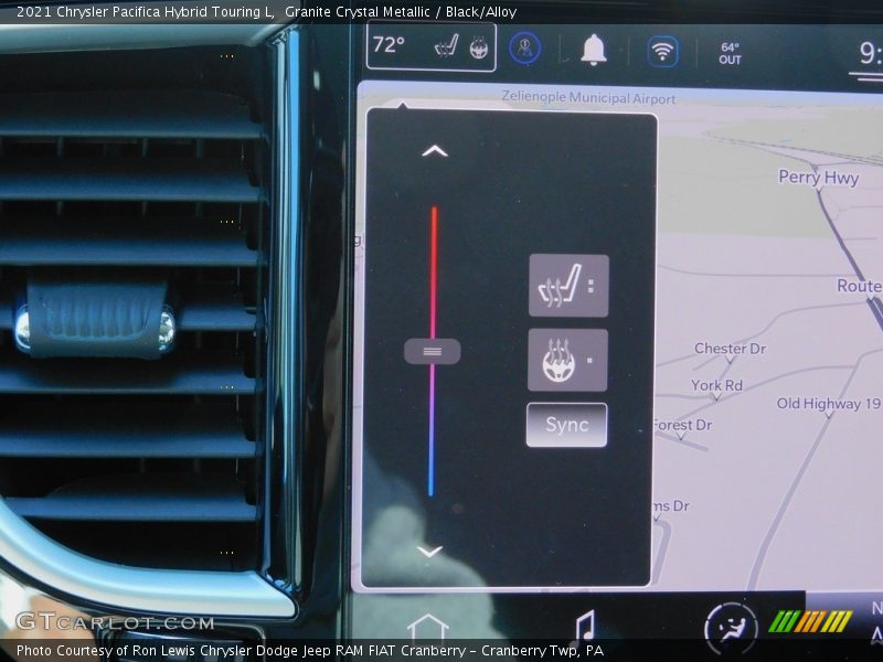 Granite Crystal Metallic / Black/Alloy 2021 Chrysler Pacifica Hybrid Touring L
