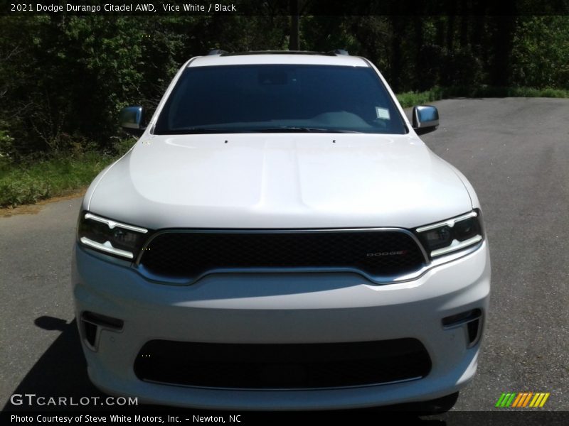 Vice White / Black 2021 Dodge Durango Citadel AWD