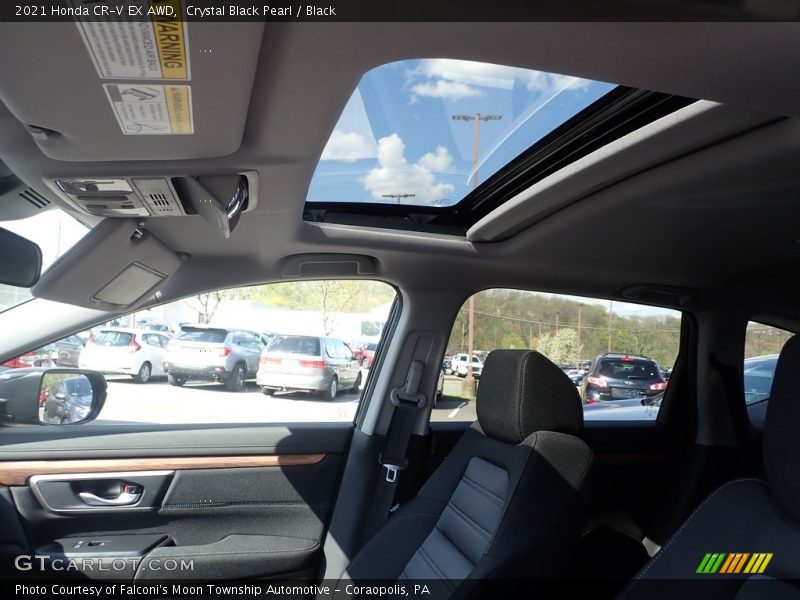 Crystal Black Pearl / Black 2021 Honda CR-V EX AWD