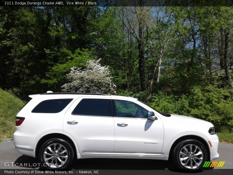 Vice White / Black 2021 Dodge Durango Citadel AWD