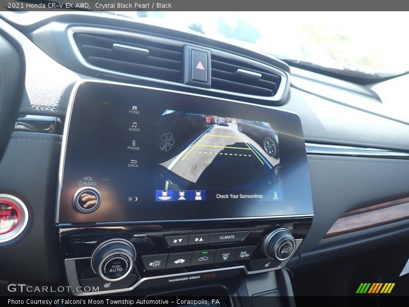 Crystal Black Pearl / Black 2021 Honda CR-V EX AWD