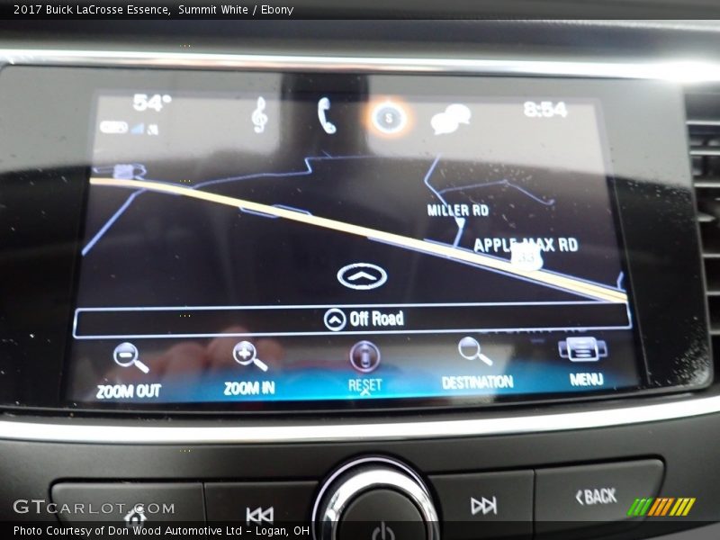 Summit White / Ebony 2017 Buick LaCrosse Essence