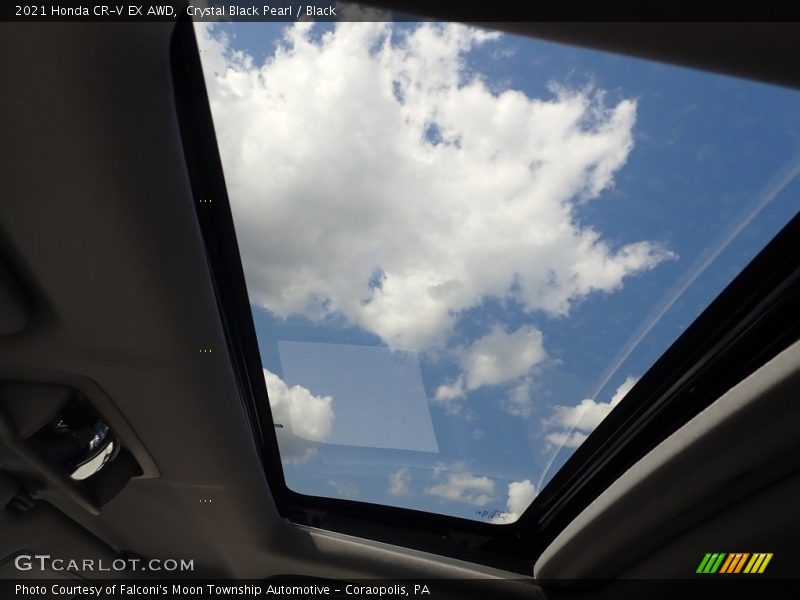 Crystal Black Pearl / Black 2021 Honda CR-V EX AWD