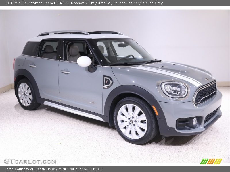 Moonwalk Gray Metallic / Lounge Leather/Satellite Grey 2018 Mini Countryman Cooper S ALL4