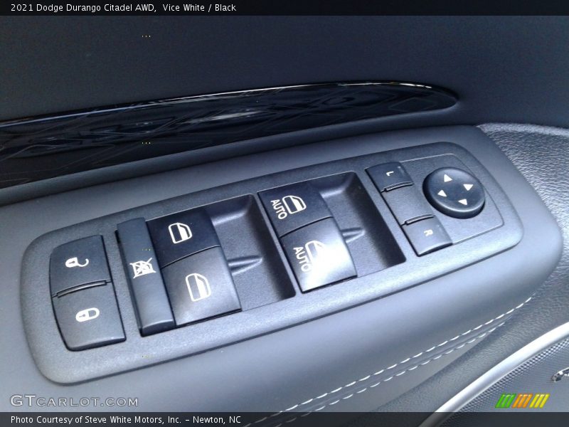 Vice White / Black 2021 Dodge Durango Citadel AWD