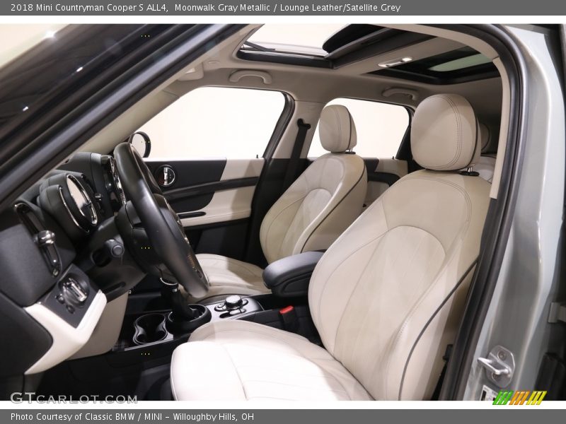 Moonwalk Gray Metallic / Lounge Leather/Satellite Grey 2018 Mini Countryman Cooper S ALL4