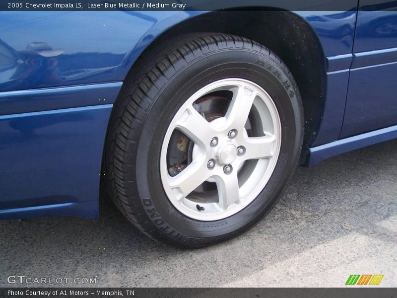 Laser Blue Metallic / Medium Gray 2005 Chevrolet Impala LS