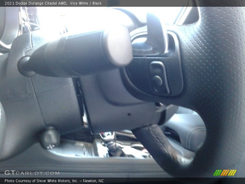 Vice White / Black 2021 Dodge Durango Citadel AWD