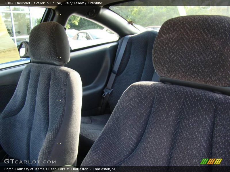 Rally Yellow / Graphite 2004 Chevrolet Cavalier LS Coupe