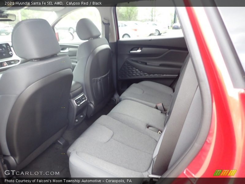 Calypso Red / Black 2021 Hyundai Santa Fe SEL AWD
