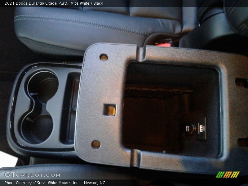 Vice White / Black 2021 Dodge Durango Citadel AWD