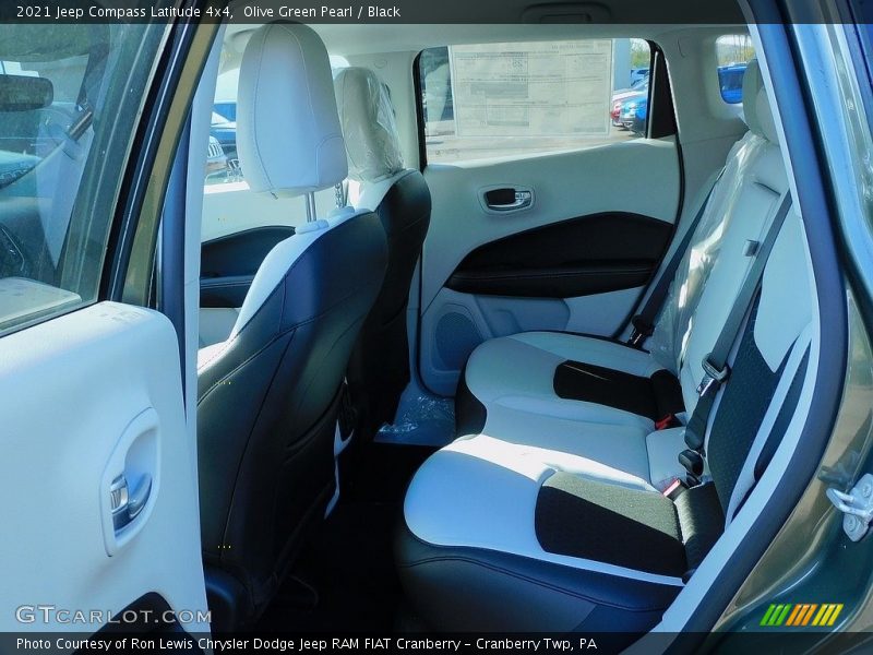 Olive Green Pearl / Black 2021 Jeep Compass Latitude 4x4