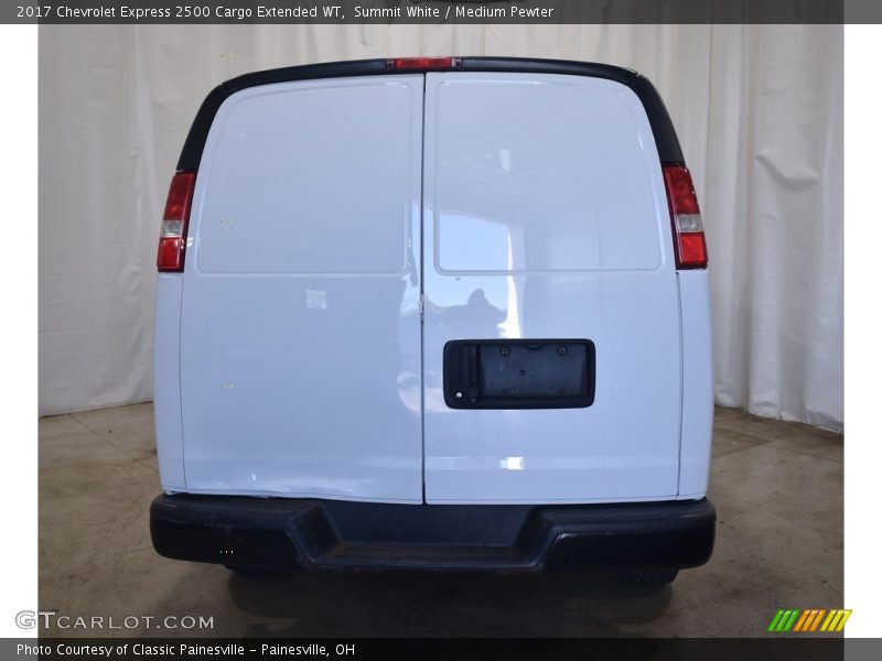 Summit White / Medium Pewter 2017 Chevrolet Express 2500 Cargo Extended WT